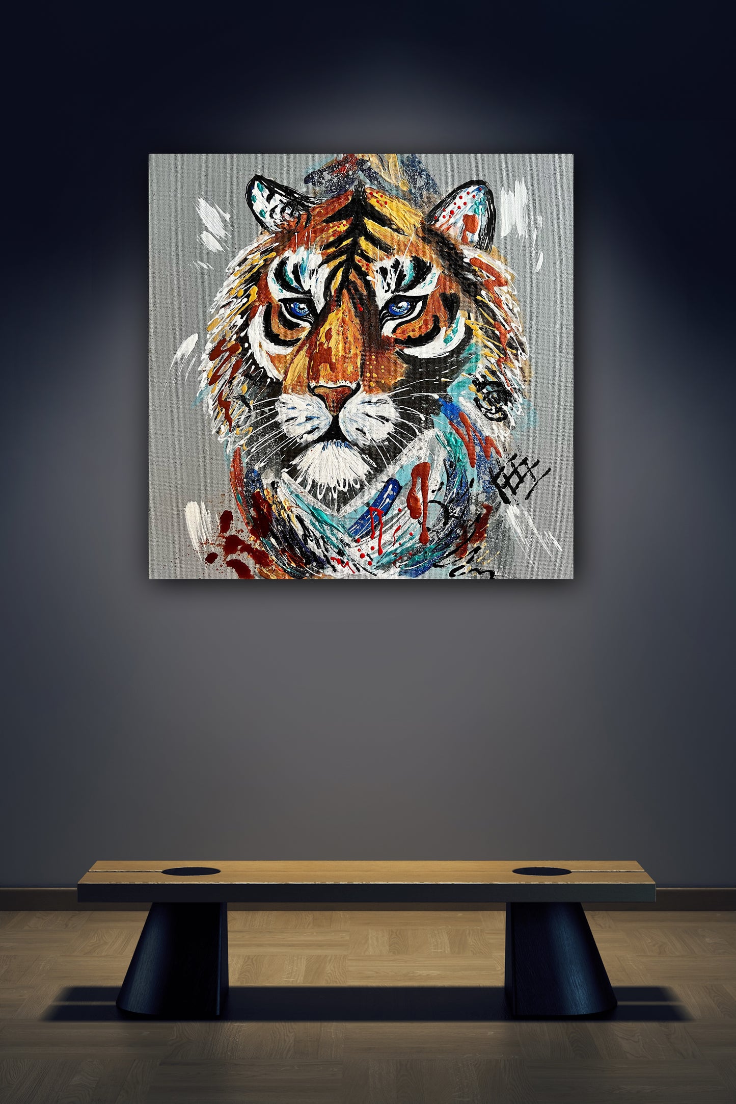 Abner the Tiger - Limited Edition Fine Art Print (Unframed)