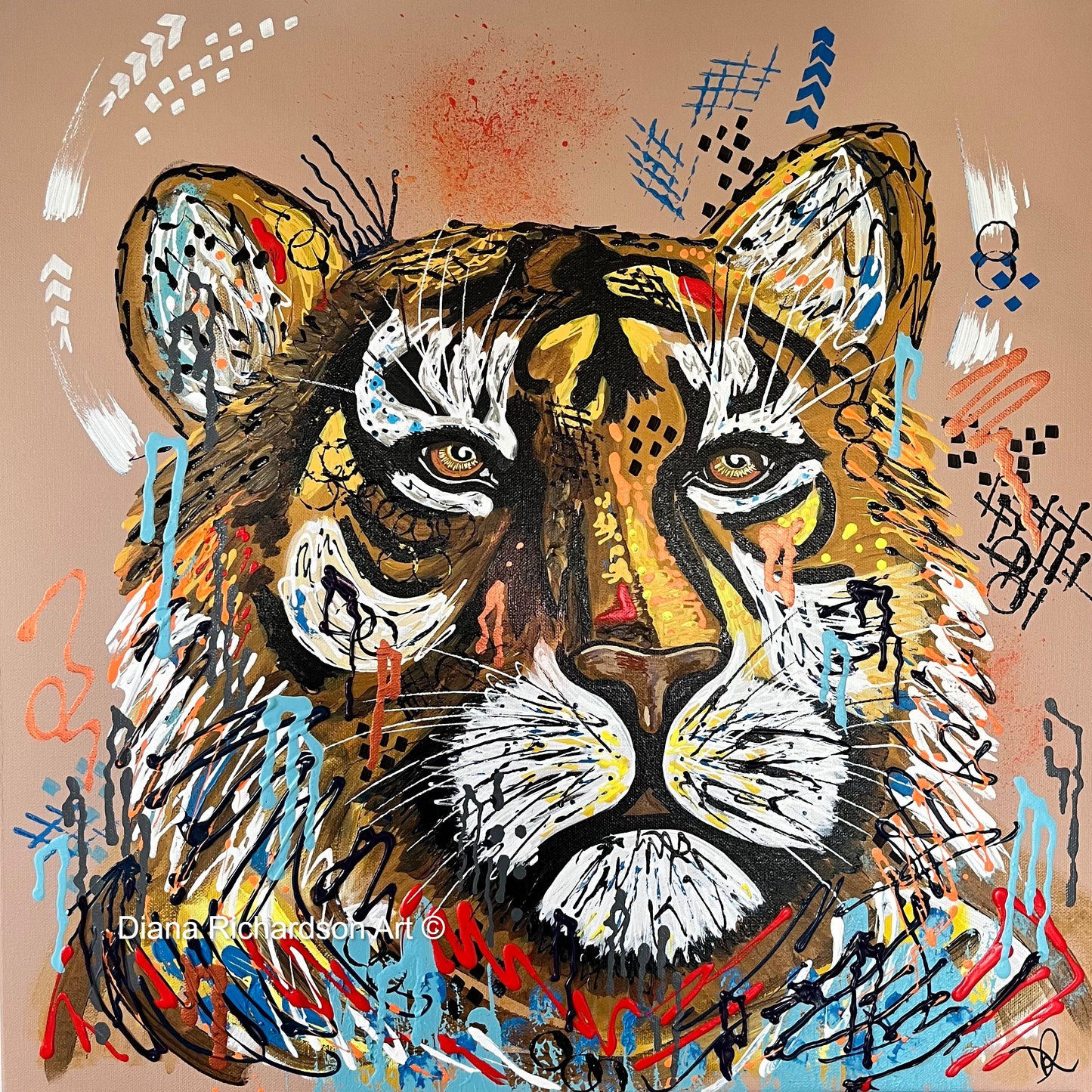 Guardian of the Wild - Tiger - Limited Edition Fine Art Print (Unframed)
