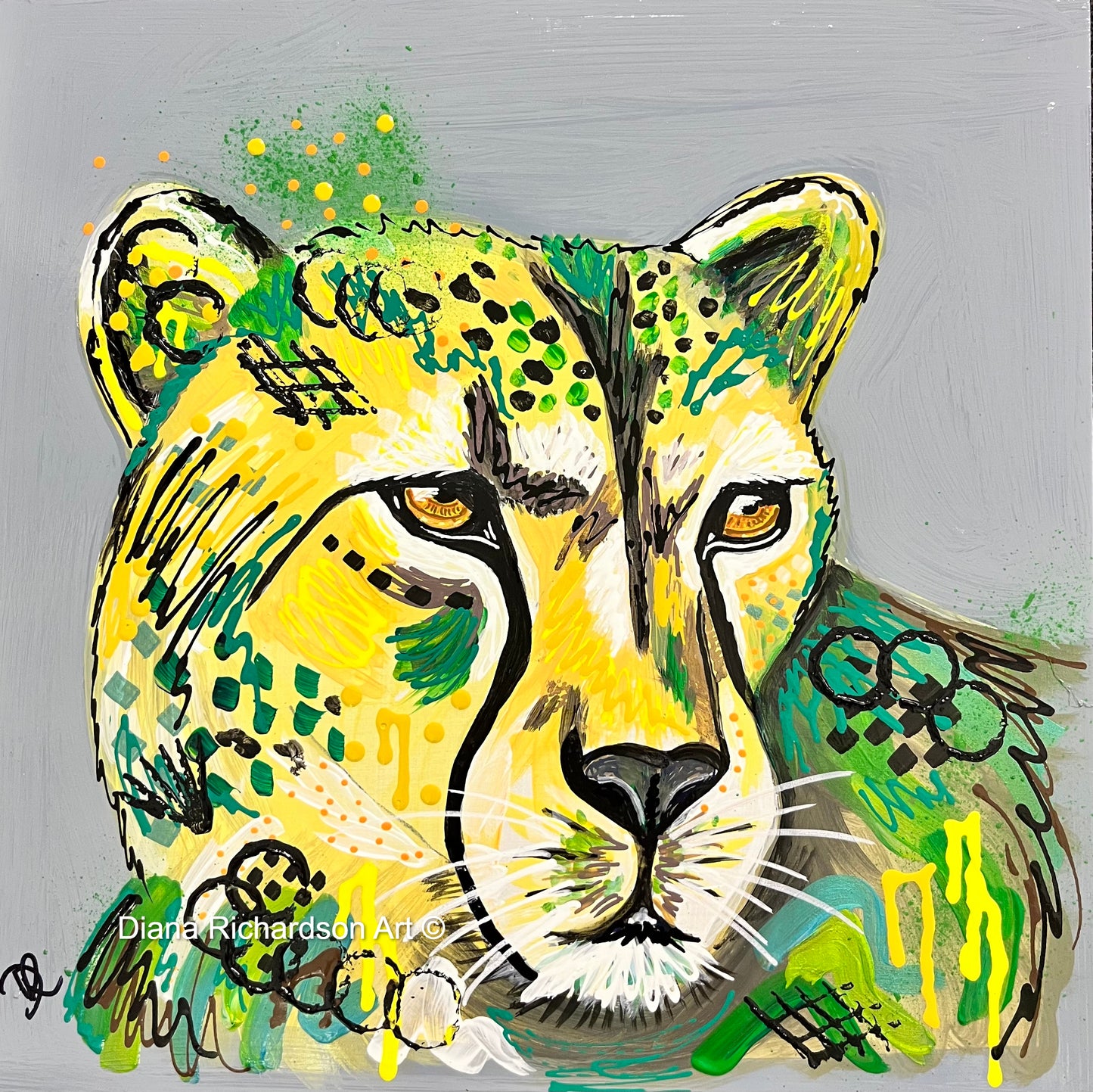 Neo the Cheetah - Limited Edition Fine Art Print (Unframed)
