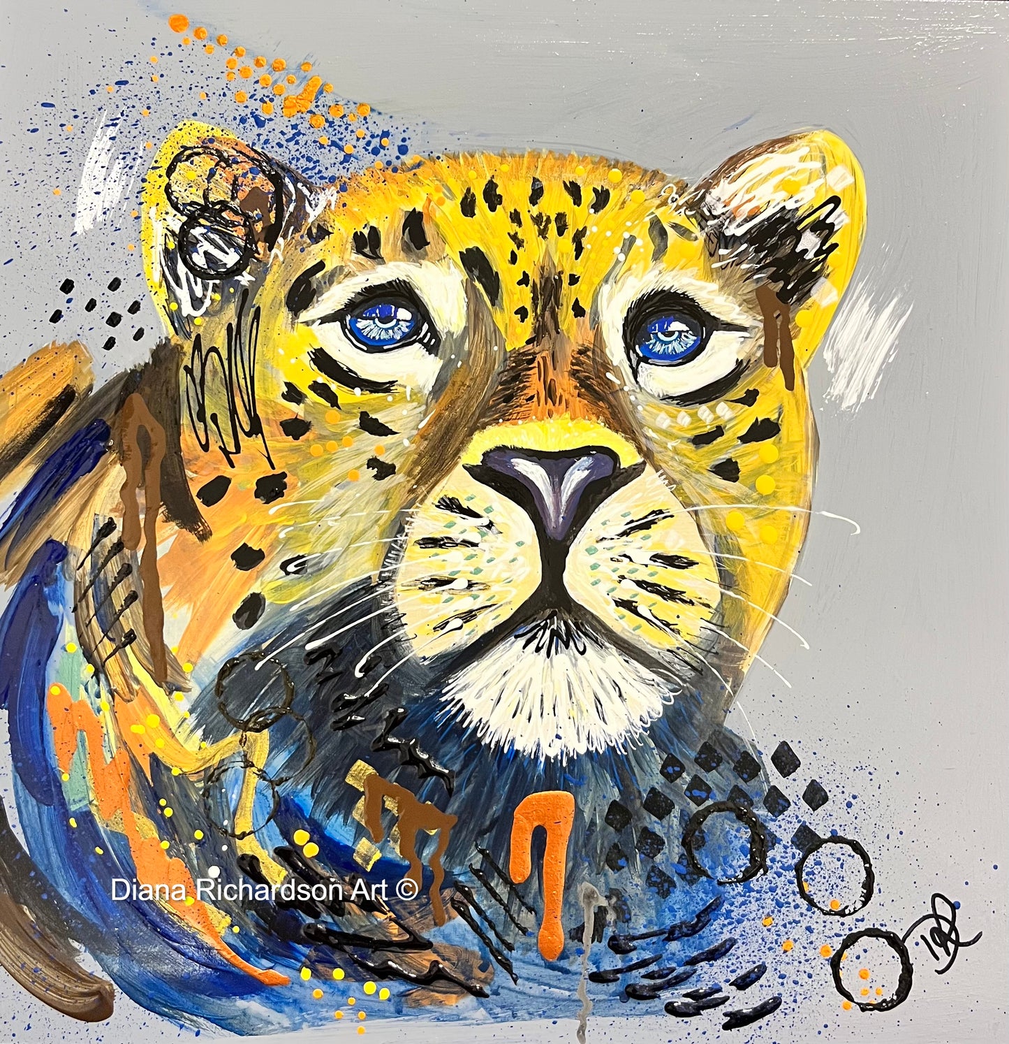 Skye the Young Leopard - Limited Edition Fine Art Print (Unframed)