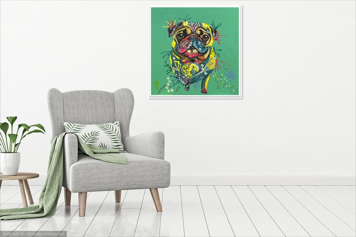 Jeeves the Pug - Limited Edition Fine Art Print (Unframed)
