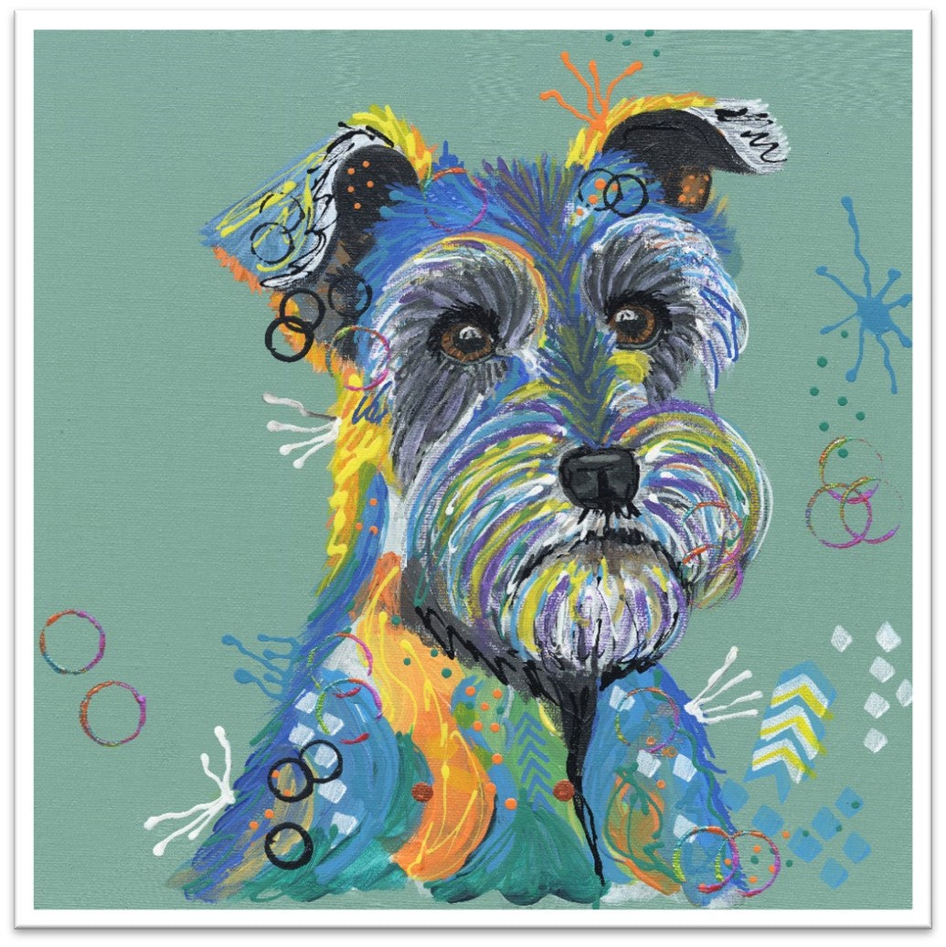 Archie the Schnauzer - Limited Edition Fine Art Print (Unframed)