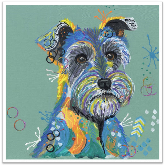 Archie the Schnauzer - Limited Edition Fine Art Print (Unframed)