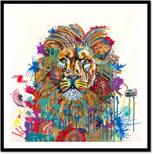 Aslan the Lion - Limited Edition Fine Art Print (Framed)