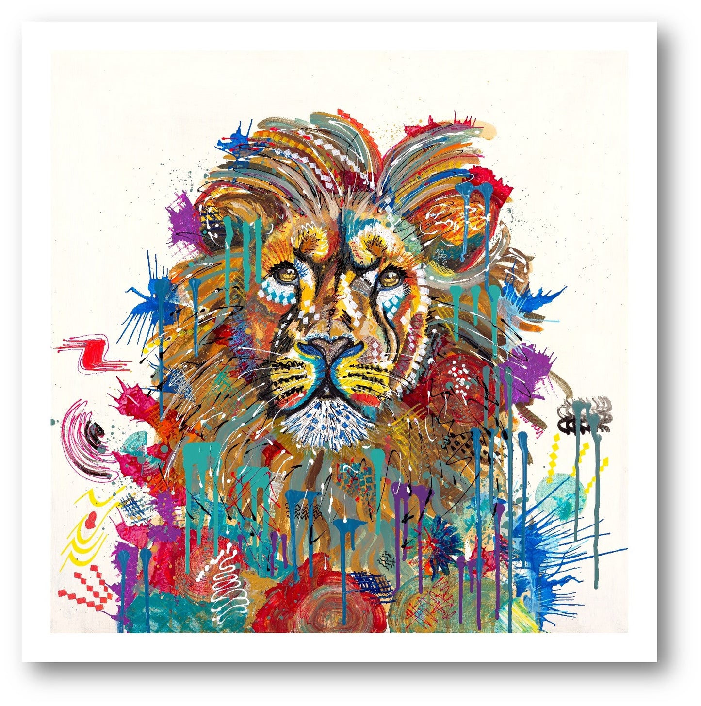 Aslan the Lion - Limited Edition Fine Art Print (Unframed)