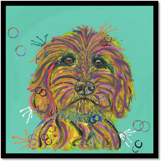 Ruby the Cockapoo - Limited Edition Fine Art Print (Framed)