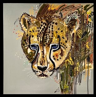 Nala the Cheetah - Limited Edition Fine Art Print (Framed)