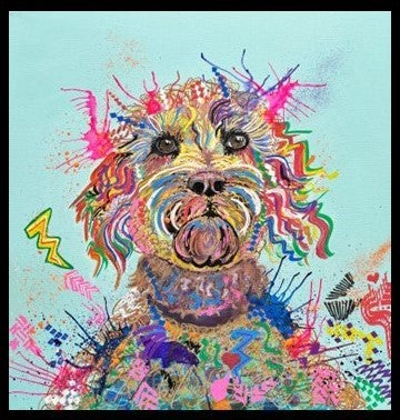 Rio the Cockapoo - Limited Edition Fine Art Print (Framed)