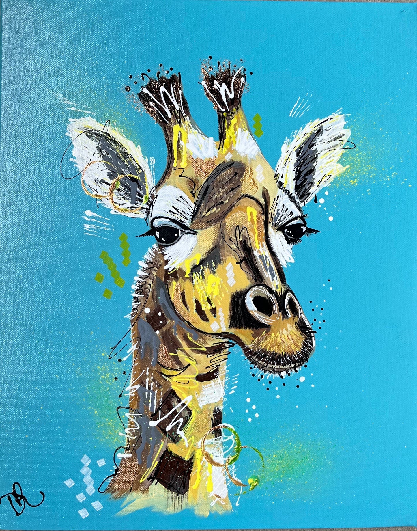 Timmy the Giraffe - Limited Edition Fine Art Print (Unframed)