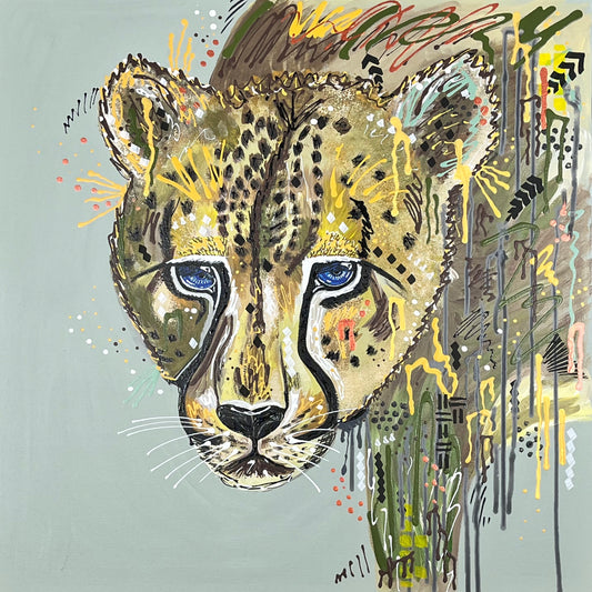 Nala the Cheetah - Limited Edition Fine Art Print (Unframed)