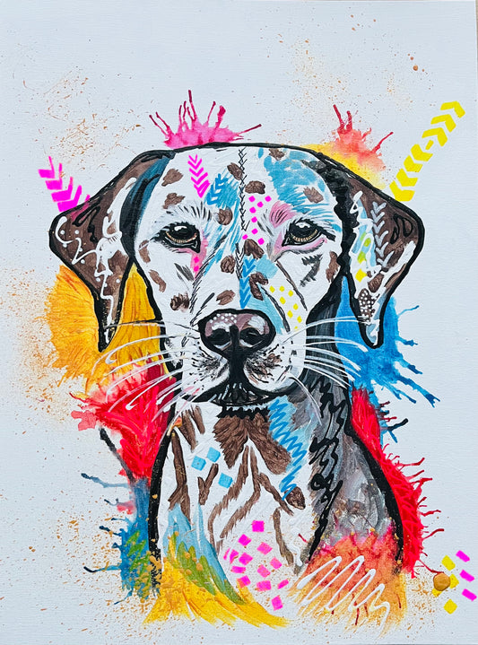 Pickle the Dalmatian - Limited Edition Fine Art Print (Unframed)