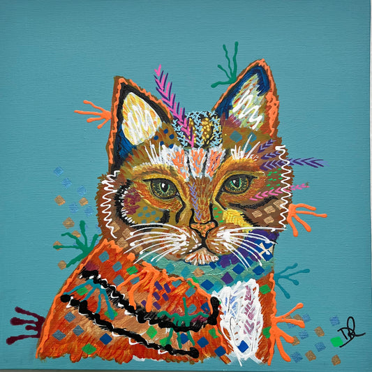 Ember the Cat - Limited Edition Fine Art Print (Unframed)