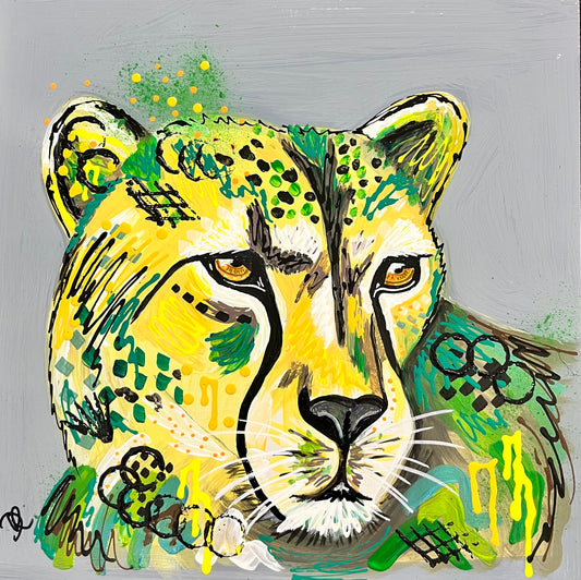 Neo the Cheetah - Limited Edition Fine Art Print (Unframed)