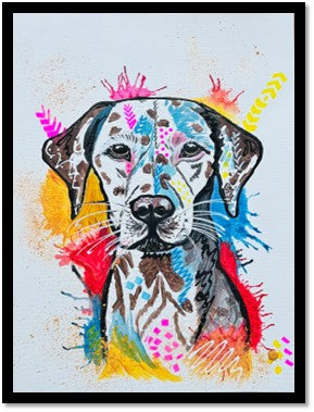 Pickle the Dalmatian - Limited Edition Fine Art Print (Framed)