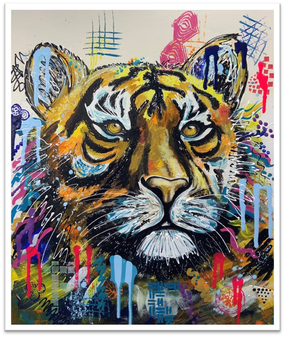 Maximus the Tiger - Limited Edition Fine Art Print (Unframed)