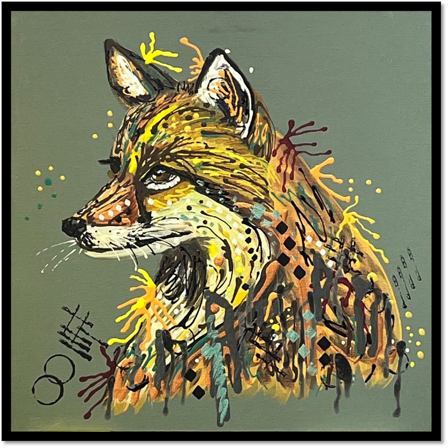 Sorrel the Fox - Limited Edition Fine Art Print (Framed)