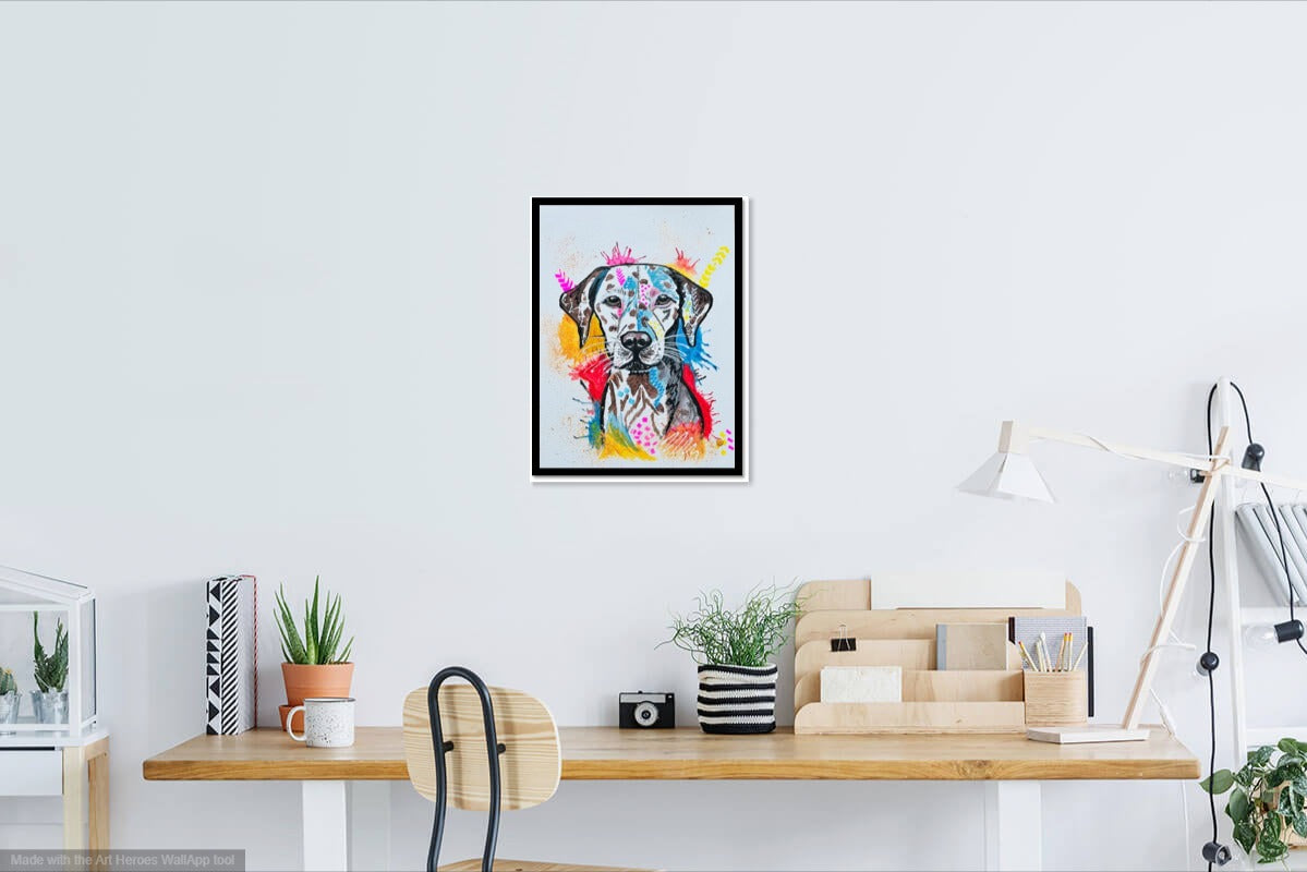 Pickle the Dalmatian - Limited Edition Fine Art Print (Framed)