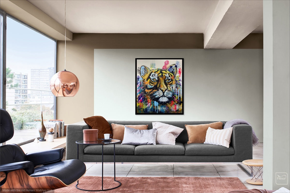 Maximus the Tiger - Limited Edition Fine Art Print (Framed)