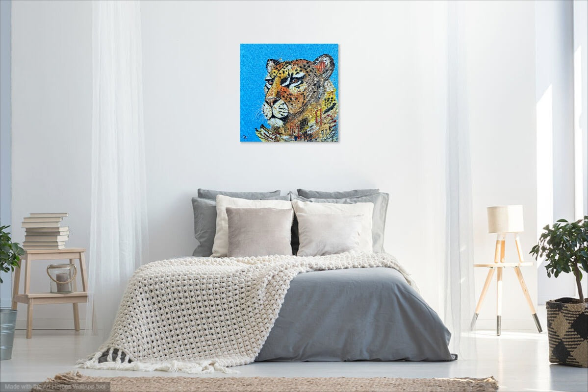 Amira the Leopard - ORIGINAL PAINTING